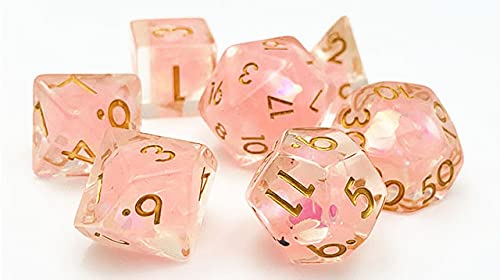 World of Dice - Perlmutt-Würfel - 7 TLG. Rollenspiel-Würfel-Set für Pen and Paper, z. B. Dungeons and Dragons, Das Schwarze Auge, Pathfinder, Würfelset, Cthulhu World of Dice - Perlmutt-Würfel - 7 TLG. Rollenspiel-Würfel-Set für Pen and Paper, z. B. Dungeons and Dragons, Das Schwarze Auge, Pathfinder, Würfelset, Cthulhu von World of Dice