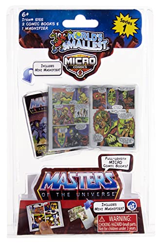 World's Smallest Masters of The Universe Micro Comics Geschenk für erwachsene Sammler und Motu-Fans jeden Alters. World's Smallest Masters of The Universe Micro Comics Geschenk für erwachsene Sammler und Motu-Fans jeden Alters. von World's Smallest
