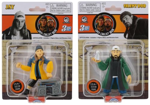 Worlds Smallest Super Impulse Jay und Silent Bob 9,5 cm Figuren Bundle 2er Set Worlds Smallest Super Impulse Jay und Silent Bob 9,5 cm Figuren Bundle 2er Set von World's Smallest