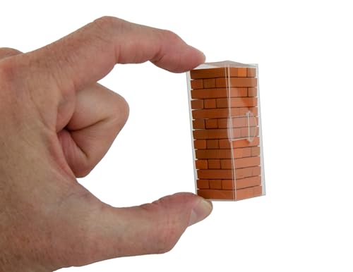 Worlds Smallest Super Impulse - 361223 Jenga - das weltbekannte Geschicklichkeitsspiel als Mini-Version, ab 6 Jahre von Worlds Smallest