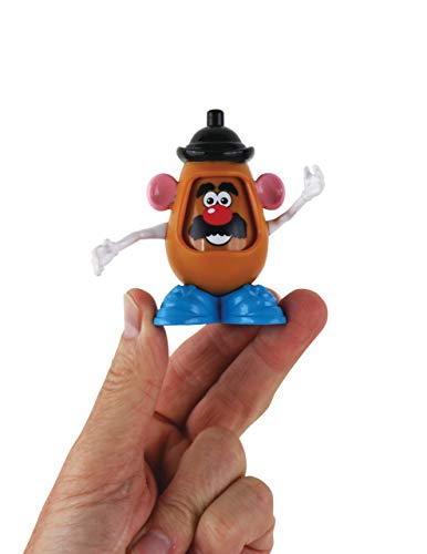 Worlds Smallest Mr Potato Head - Miniaturversion des Klassikers Voll spielbares und präzises winziges Spielzeug! inklusive Face Change Spin Funktion, versch von World's Smallest