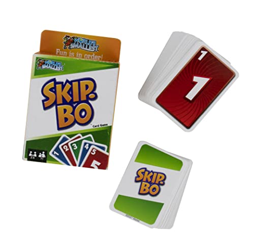 Worlds Smallest Super Impulse - 361225 Skip-BO - das weltbekannte Kartenspiel als Mini-Version, ab 7 Jahre von Worlds Smallest