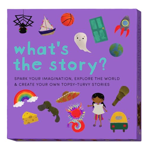 What's the Story? Storytelling Cards: A Storytelling Game of Exploration, Adventures and Language Building! von Worldwide Buddies