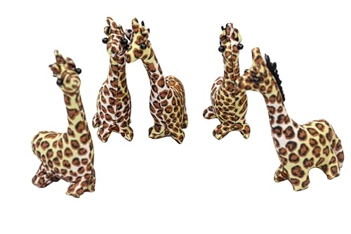 Woru Sandtiere, 1 Tier, Verschiedene Modelle, Größe ca. 7 cm, Frosch, Gekko, Schildkröte, aus verschiedenen Nicht wählbaren Stoffen (Giraffe) von Woru