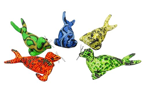 Woru Sandtiere, 1 Tier, Verschiedene Modelle, Größe ca. 7 cm, Frosch, Gekko, Schildkröte, aus verschiedenen Nicht wählbaren Stoffen (Seehund) von Woru