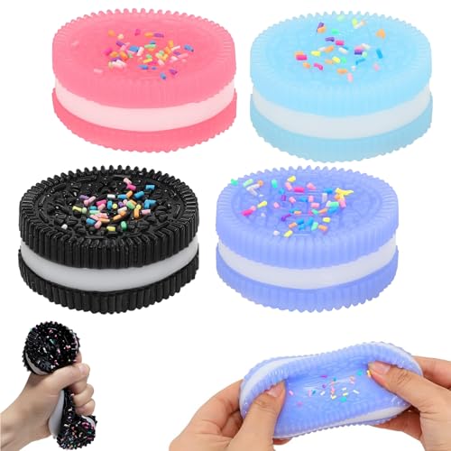 4 Stück Oreo Squeeze Toys, Keks Stressabbau Spielzeug Squeeze Toy Anti Stress Oreo Squishy Squeeze Spielzeug Keks Stressabbauspielzeug Squishy Anti Stress Spielzeug Keks für Stressabbau 4 Stück Oreo Squeeze Toys, Keks Stressabbau Spielzeug Squeeze Toy Anti Stress Oreo Squishy Squeeze Spielzeug Keks Stressabbauspielzeug Squishy Anti Stress Spielzeug Keks für Stressabbau von WoskjXas