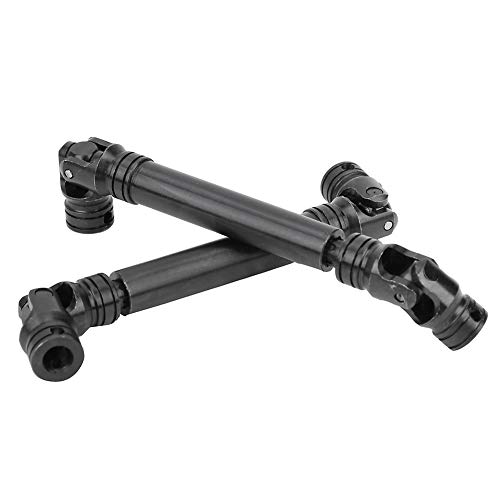 Wosune 313 Antriebswelle mit Radstand, 105-157 mm Stahl-Mehrfachkeilantriebswelle Schwarz RC-Getriebewelle, für RC-Car SCX10 RC-Zubehör axial SCX10-Serie Wosune 313 Antriebswelle mit Radstand, 105-157 mm Stahl-Mehrfachkeilantriebswelle Schwarz RC-Getriebewelle, für RC-Car SCX10 RC-Zubehör axial SCX10-Serie von Wosune