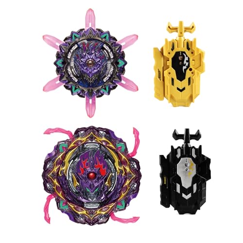 Wotean Gyroscope Turbo Set, 3D Arena Metall Fusion KampfKreisel, Mit Battling Top Launcher, Geschenk-Sets für Kinder(206+169) von Wotean