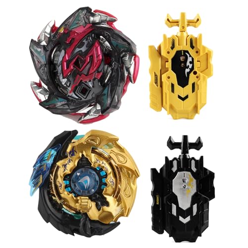 Wotean Gyroscope Turbo Set, 3D Arena Metall Fusion KampfKreisel, Mit Battling Top Launcher, Geschenk-Sets für Kinder(113+85) von Wotean