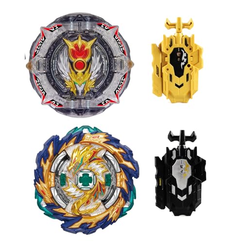 Wotean Gyroscope Turbo Set, 3D Arena Metall Fusion KampfKreisel, Mit Battling Top Launcher, Geschenk-Sets für Kinder(167+192) von Wotean