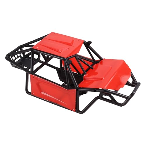 Wouueso Rock Tarantula Nylon -Karosserie Chassis Bausatz für 1/18 RC Crawler TRX4M Upgrade Rot Wouueso Rock Tarantula Nylon -Karosserie Chassis Bausatz für 1/18 RC Crawler TRX4M Upgrade Rot von Wouueso