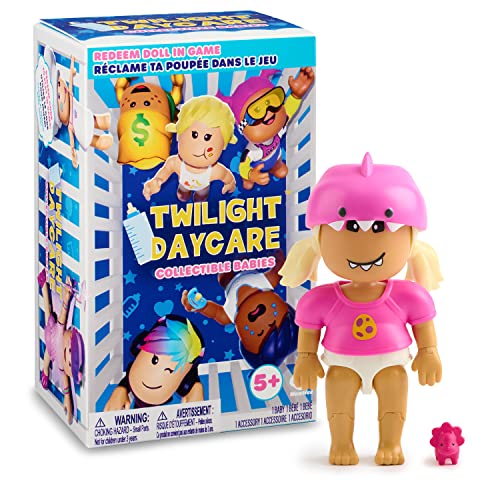 Twilight Daycare Sammlerstück Babypuppen - Mystery Metaverse Puppe - Virtuelle Gegenstände im Online-Spiel einlösen von Wow Wee