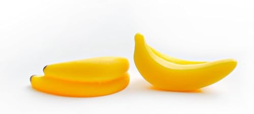 Mini-Bananen im Maßstab 1:12, Miniatur-Früchte für Haus, Küche, Feengarten, Obst für Miniaturhaus, Küche, Feengarten, Dekoration, Puppenhaus-Zubehör, 35 Stück Mini-Bananen im Maßstab 1:12, Miniatur-Früchte für Haus, Küche, Feengarten, Obst für Miniaturhaus, Küche, Feengarten, Dekoration, Puppenhaus-Zubehör, 35 Stück von Wpppan