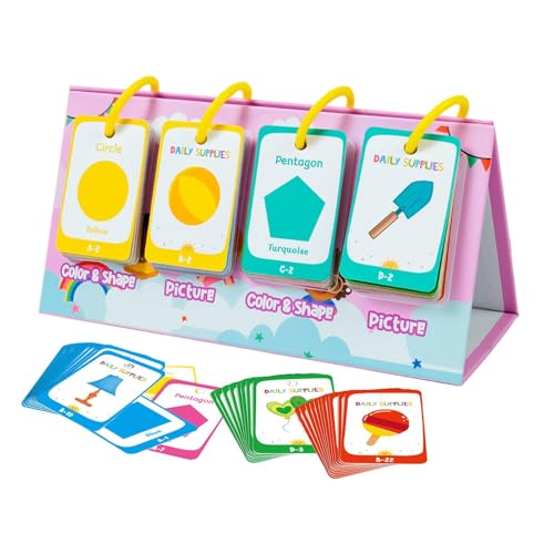 Flash -Karten für Kleinkindlernen, Lernfarben Flash -Karten - 96x Flash -Karten Formfarben passende Spielzeug,Doppelseitiges Vorschule Interaktives Spiel für die kognitive Entwicklung für Flash -Karten für Kleinkindlernen, Lernfarben Flash -Karten - 96x Flash -Karten Formfarben passende Spielzeug,Doppelseitiges Vorschule Interaktives Spiel für die kognitive Entwicklung für von Wpsagek