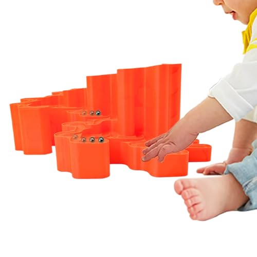 Kinder Murmelbahn - Pädagogisches Bauspielzeug | Lernspielzeug Puzzle ab 3 Jahren für und Mädchen, Pädagogisches Tischspiel Kinder Murmelbahn - Pädagogisches Bauspielzeug | Lernspielzeug Puzzle ab 3 Jahren für und Mädchen, Pädagogisches Tischspiel von Wpsagek