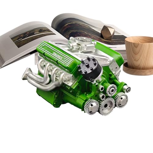Modellmotor-Kit für Erwachsene, Miniatur-Miniatur, kreatives Kunstharz-Handwerks-Schreibtisch-Ornament für Display, Zuhause, Garage, Geburtstag, Bildung, Klassenzimmer, Werkstatt, Sammler Modellmotor-Kit für Erwachsene, Miniatur-Miniatur, kreatives Kunstharz-Handwerks-Schreibtisch-Ornament für Display, Zuhause, Garage, Geburtstag, Bildung, Klassenzimmer, Werkstatt, Sammler von Wpsagek