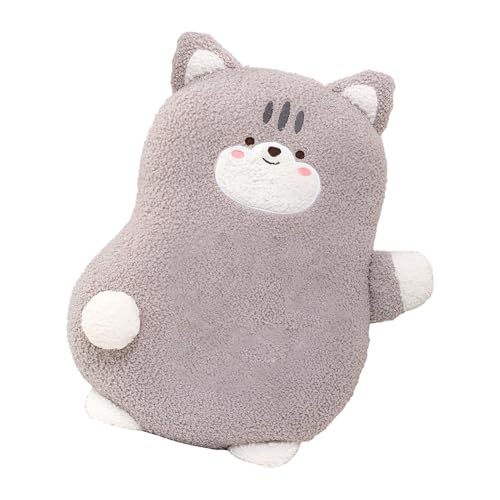 Plüschtiere | Süße Plüsch-Katze Kuscheltier | Weiches Schlafbegleiter Für Kinder Mädchen, Gemütliche Wohnaccessoires Für Zuhause Sofa Bett Schreibtisch von Wpsagek