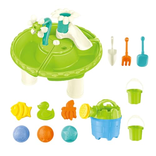 Wassertisch für Kleinkinder, sensorischer Wassertisch für Kinder - Teich-Wassertisch für Kleinkinder, 13-teilig | Outdoor-Aktivitätstisch, Wasserspielzeug-Zubehör, Kleinkind-Outdoor-Spielzeug, Wassertisch für Kleinkinder, sensorischer Wassertisch für Kinder - Teich-Wassertisch für Kleinkinder, 13-teilig | Outdoor-Aktivitätstisch, Wasserspielzeug-Zubehör, Kleinkind-Outdoor-Spielzeug, von Wpsagek