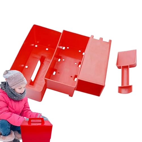 Wpsagek Beach Toy Set, Sandbox Toys | 4X Schloss Gebäude Kit Sandsteinmauer Schimmel,Außen am Meer Playset Sandbox Castle Building Spielzeug für Park Hinterhof von Wpsagek