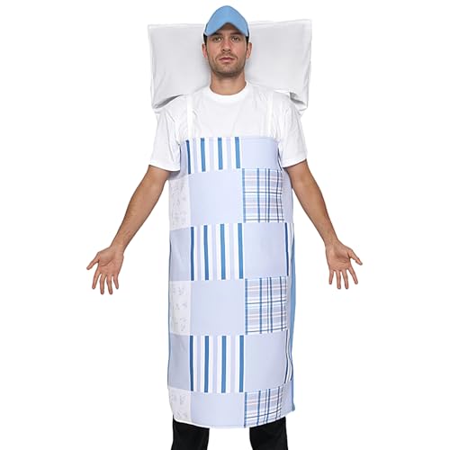 Wpsagek Halloween Kostüm,Schlafpatient Halloween Kostüm | Streich Verkleidung Lustiges Outfit Für Cosplay Partys Bühnenauftritte Events Männer Frauen Treffen Wpsagek Halloween Kostüm,Schlafpatient Halloween Kostüm | Streich Verkleidung Lustiges Outfit Für Cosplay Partys Bühnenauftritte Events Männer Frauen Treffen von Wpsagek
