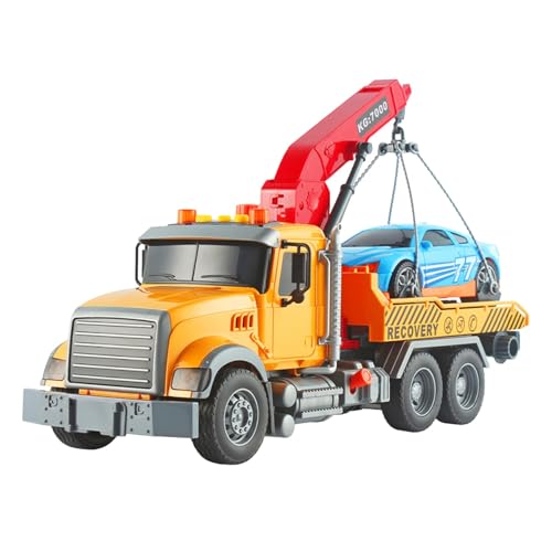Wpsagek Kinder Abschleppwagen Spielzeug, 1:16 Abschlepper Spielzeug Mit Licht Und Sound, Große Autotransporter LKW, Geburtstagsgeschenk Fahrzeug Spielzeug Für Junge Wpsagek Kinder Abschleppwagen Spielzeug, 1:16 Abschlepper Spielzeug Mit Licht Und Sound, Große Autotransporter LKW, Geburtstagsgeschenk Fahrzeug Spielzeug Für Junge von Wpsagek