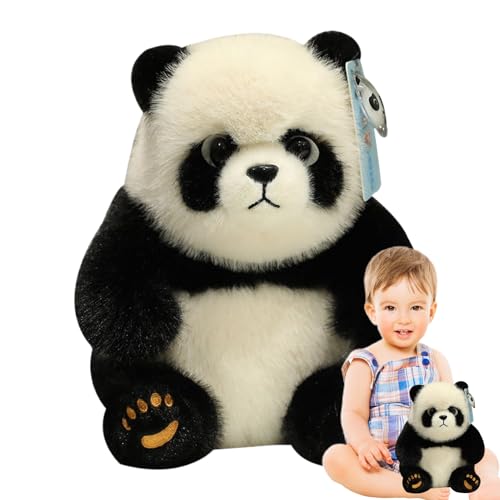 Wpsagek Nettes Panda -Stofftier, Plüschpanda | Simulation Panda Bear Stuffed Animal - Weich schön schlafende Begleiter Puppenkissen für Sofa, Autodekoration Wpsagek Nettes Panda -Stofftier, Plüschpanda | Simulation Panda Bear Stuffed Animal - Weich schön schlafende Begleiter Puppenkissen für Sofa, Autodekoration von Wpsagek