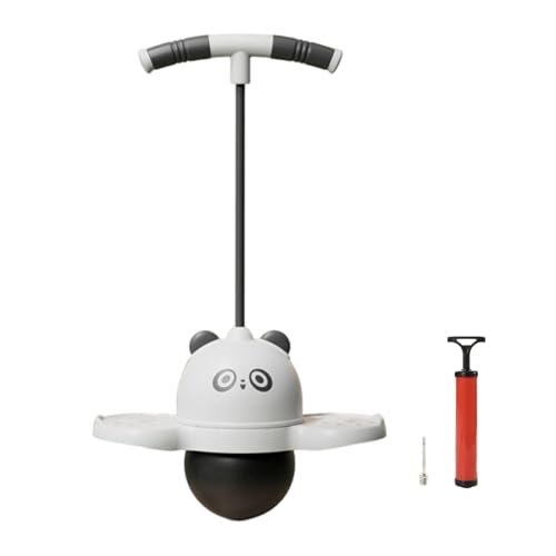Wpsagek Sprung von Trick Ball für Kinder, Panda Sprungball mit farbenfrohen Licht | Sicherer Panda -Formsprungball mit Griff,Balance Board Nicht-Schlupf-Design für Kinder im Freien Geburtstag Neujahr Wpsagek Sprung von Trick Ball für Kinder, Panda Sprungball mit farbenfrohen Licht | Sicherer Panda -Formsprungball mit Griff,Balance Board Nicht-Schlupf-Design für Kinder im Freien Geburtstag Neujahr von Wpsagek