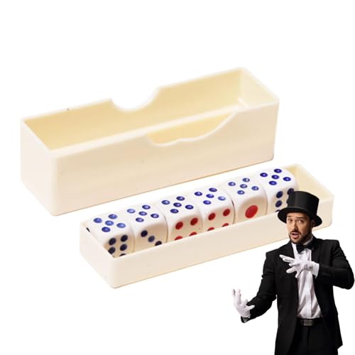 Wpsagek Zauberwürfeltrick, Zauberwürfel, Zaubertricks Zaubersets Zubehör Würfelset, Zaubertrick-Box, kleine Würfel, Nahaufnahme-Zauber-Requisiten für chinesisches Neujahr, Valentinstag, Versammlungen, Wpsagek Zauberwürfeltrick, Zauberwürfel, Zaubertricks Zaubersets Zubehör Würfelset, Zaubertrick-Box, kleine Würfel, Nahaufnahme-Zauber-Requisiten für chinesisches Neujahr, Valentinstag, Versammlungen, von Wpsagek