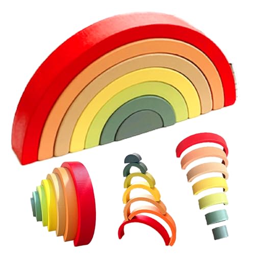 Wqafe Regenbogen Holz Spielzeug Regenbogen Bausteine Holz Vorschule Stapeln Stapeln 7-teiliges Set Kleine Bausteine Montessori Pädagogisches Spielzeug Wqafe Regenbogen Holz Spielzeug Regenbogen Bausteine Holz Vorschule Stapeln Stapeln 7-teiliges Set Kleine Bausteine Montessori Pädagogisches Spielzeug von Wqafe