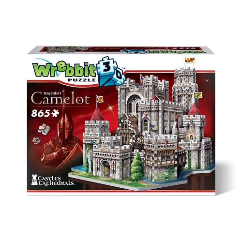 Wrebbit 3D Puzzle King Arthur's Camelot 3D Puzzle (865-Piece) von Wrebbit