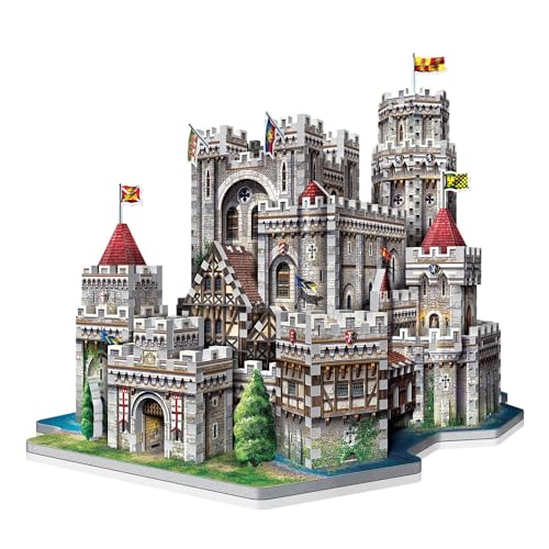 Wrebbit 3D Puzzle King Arthur's Camelot 3D Puzzle (865-Piece) von Wrebbit