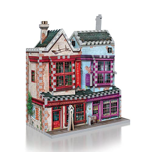 WREBBIT3D , Diagon Alley Collection: Quidditch Supplies & Slug & Jiggers (305pc), 3D Puzzle, Ages 14+ von Wrebbit 3D