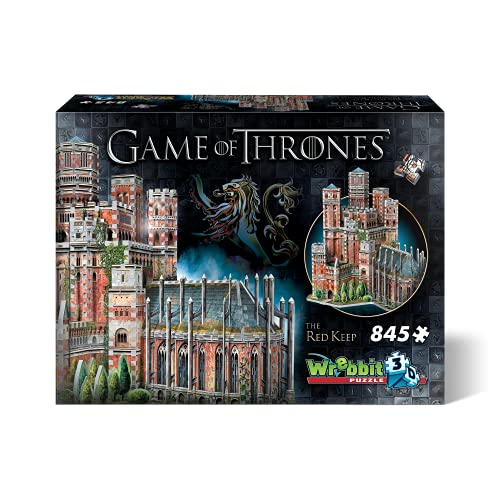 Wrebbit3D, Game of Thrones: Red Keep (845pc), 3D Puzzle, Ages 14+ von WREBBIT3D
