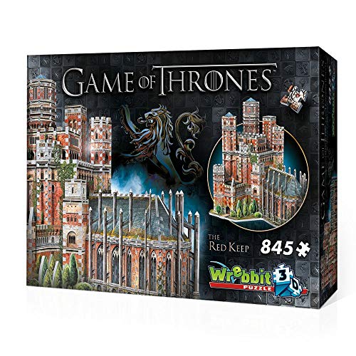 Wrebbit3D, Game of Thrones: Red Keep (845pc), 3D Puzzle, Ages 14+ von WREBBIT3D