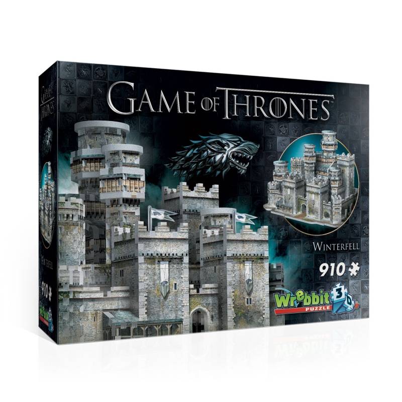 Wrebbit 3D 3D Puzzle - Game of Thrones - Winterfell 910 Teile Puzzle Wrebbit-3D-2018 von Wrebbit 3D