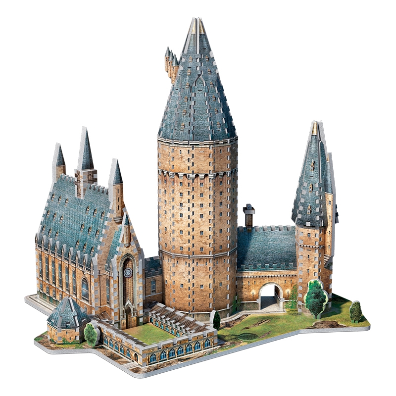 Wrebbit 3D 3D Puzzle - Harry Potter (TM): Hogwarts - Große Halle 850 Teile Puzzle Wrebbit-3D-2014 von Wrebbit 3D