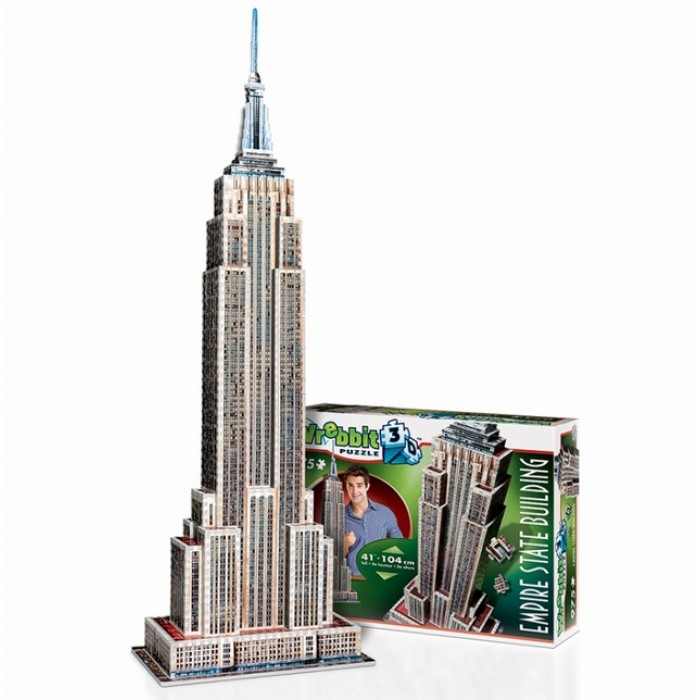 Wrebbit 3D - 3D Puzzle - New-York: Empire State Building - 975 Teile von Wrebbit 3D