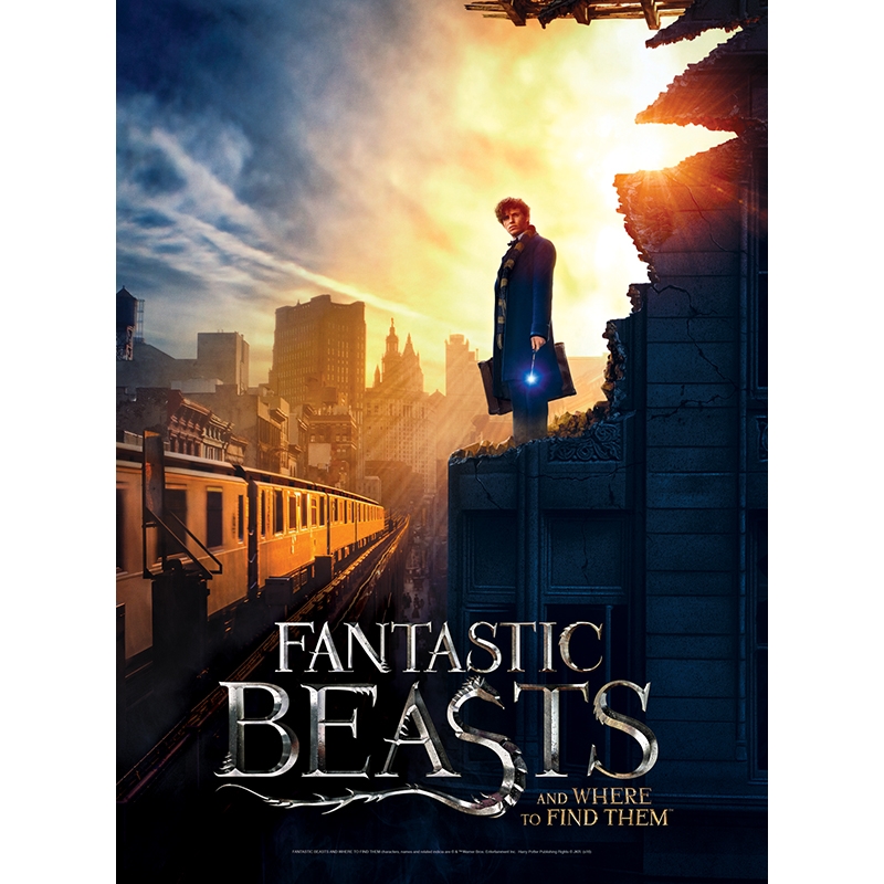 Wrebbit 3D Poster Puzzle - Fantastic Beasts - New York 500 Teile Puzzle Wrebbit-3D-5006 von Wrebbit 3D