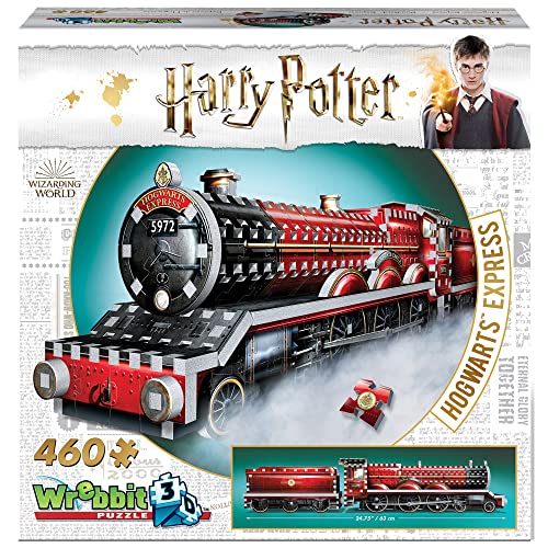 WREBBIT3D , Harry Potter: Hogwarts Express (460pc), Puzzle, Ages 14+ von Wrebbit