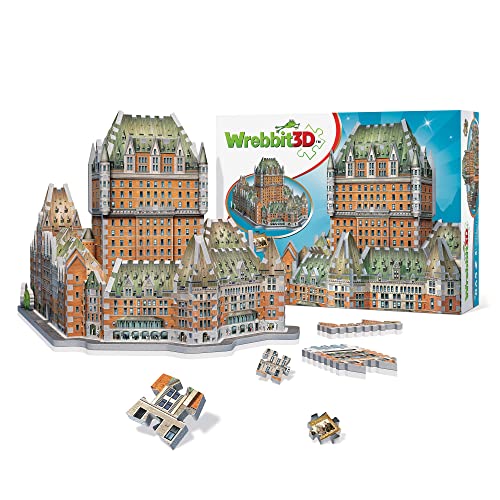 Wrebbit 3D Puzzle Chateau Frontenac Quebec City Schloßhotel von Wrebbit 3D