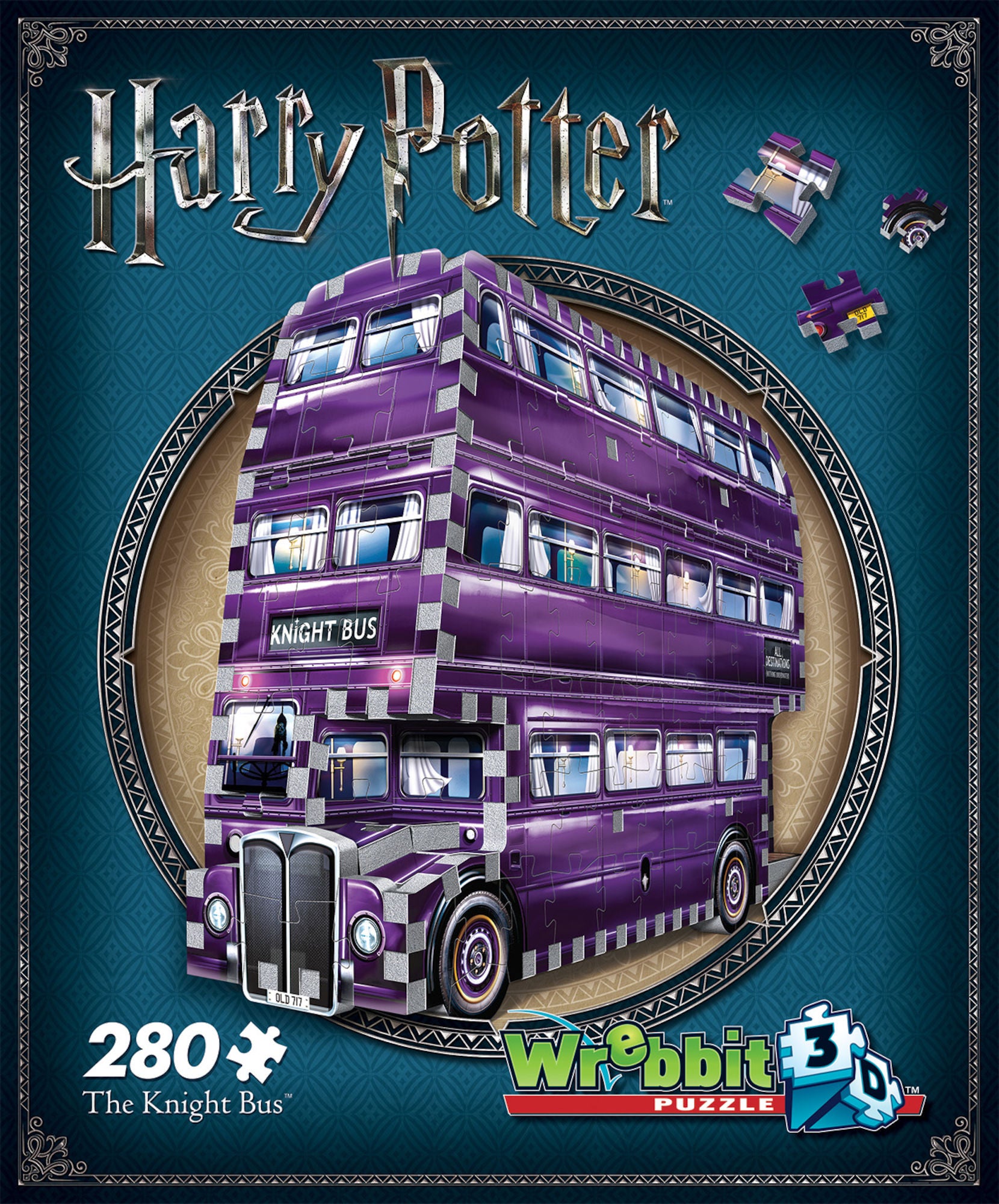 Harry Potter 3D-Puzzel Der Fahrende Ritter 280-teilig von Wrebbit
