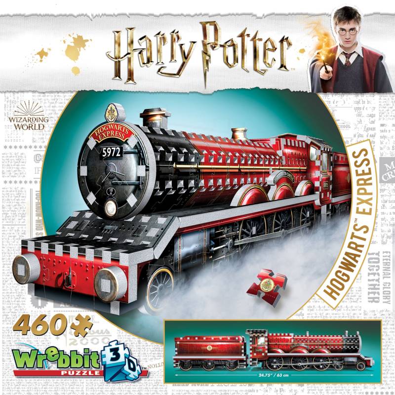 Harry Potter 3D-Puzzle Hogwarts-Express 460-teilig von Wrebbit
