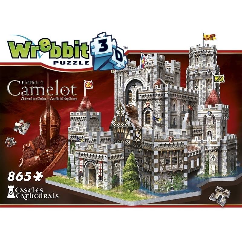 Wrebbit Puzzle 3D - Camelot zu Artus Tafelrunde / Camelot Castle (Puzzle) von Wrebbit