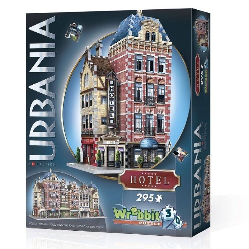 Wrebbit Puzzle 3D - Urbanis: Hotel (Puzzle) von Wrebbit