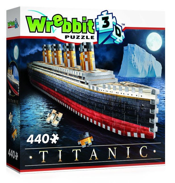 Wrebbit Titanic 3D-Puzzle, 440 Teile von Wrebbit