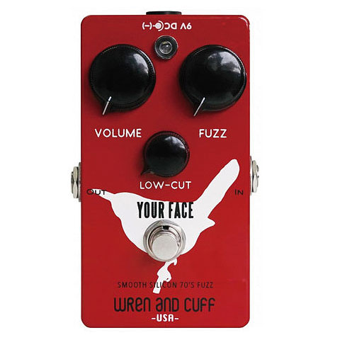 Wren and Cuff Your Face Hot &#39;70 Effektgerät E-Gitarre von Wren and Cuff