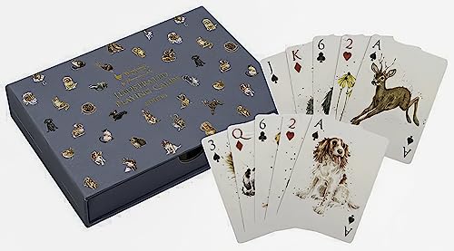 Wrendale Designs The Country Set' Woodland Animal and Dog Playing Cards von Wrendale Designs