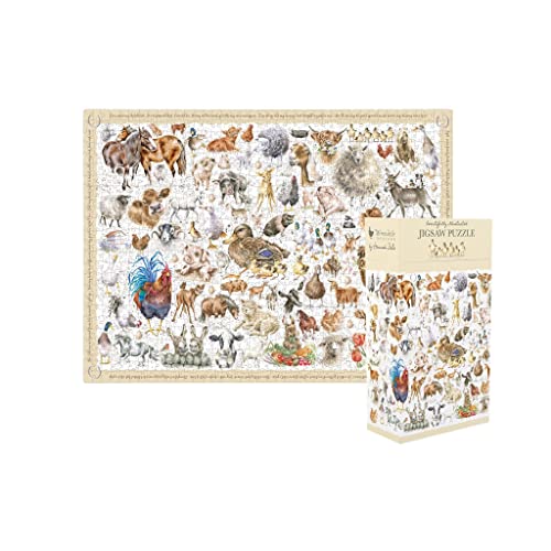 Wrendale Designs Bauernhof-Freunde Puzzle von Wrendale Designs by Hannah Dale