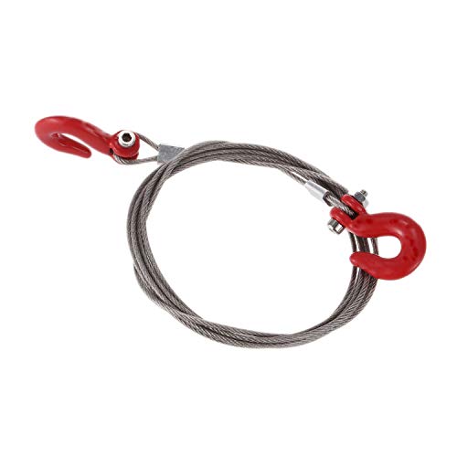 Wresetly 1/10 Abschleppseil aus Stahl für Rc Raupenauto Rc Haken für Spielzeugteile D90 Scra10 Wraith Wresetly 1/10 Abschleppseil aus Stahl für Rc Raupenauto Rc Haken für Spielzeugteile D90 Scra10 Wraith von Wresetly