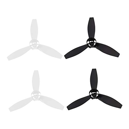 Wresetly 4 Propeller Ersatzklingen für Parrot Bebop 2 Drohne schwarz von Wresetly